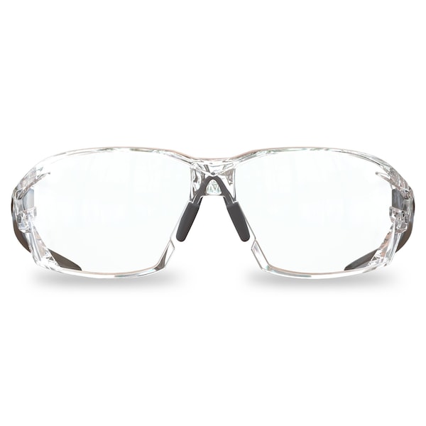 Nevosa Safety Eyewear, Black Frame, Clear Vapor Shield Lenses